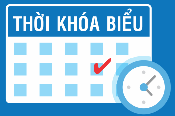 Thời khóa biểu năm học 2016 - 2017 áp dụng từ ngày 02 tháng 02 năm 2017